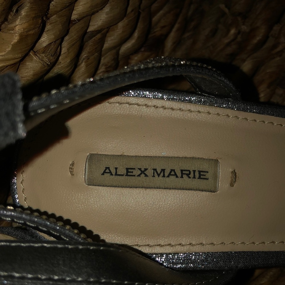 Gray Rhinestone heels - Picture 2 of 5